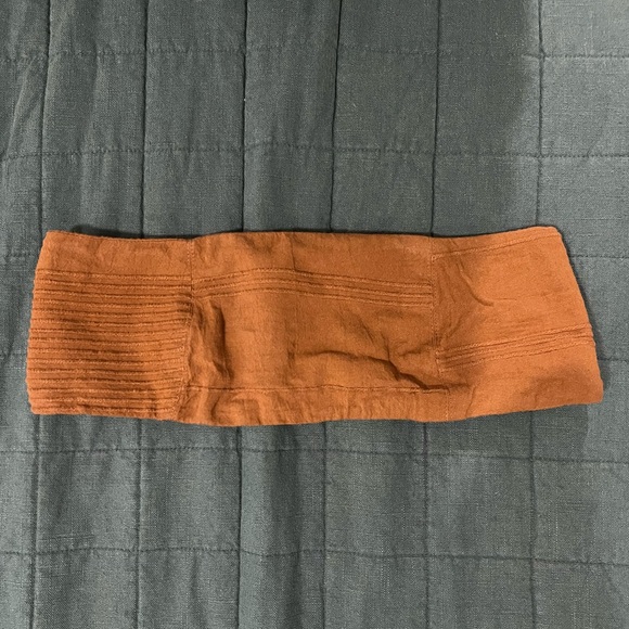 Free People Yara Set in Maple Coffee S - Picture 6 of 8